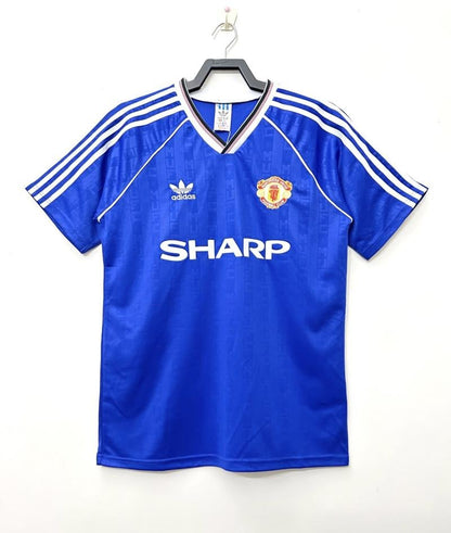 1988-1990 Retro Manchester United Third Away Football Shirt 1:1