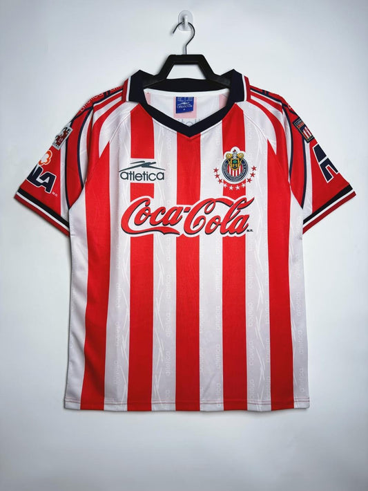 1998-1999 Retro Chivas Home Soccer Jersey 1:1