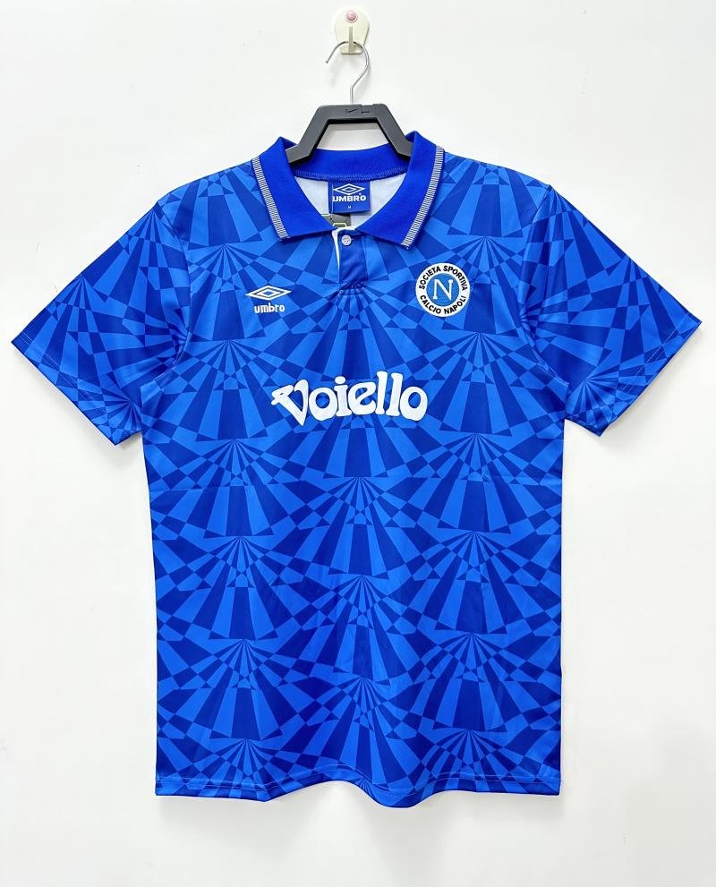 1991-1993 Retro Napoli Home Soccer Jersey 1:1