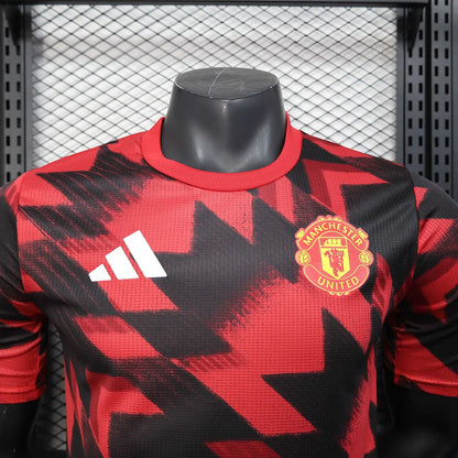 2025/2026 Player Version Manchester United training uniforms 01 Football Shirt 1:1