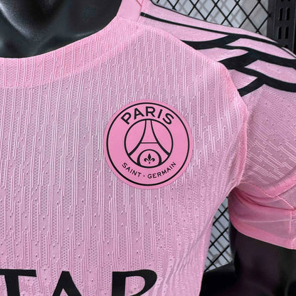 2025/2026 Player Version Paris Saint-Germain Fourth Away pink Football Shirt 1:1