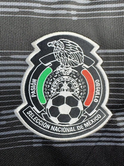 2019 Retro Long Sleeve Mexico Home Soccer Jersey 1:1