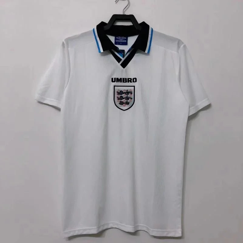 1996 Retro England Home Soccer Jersey 1:1