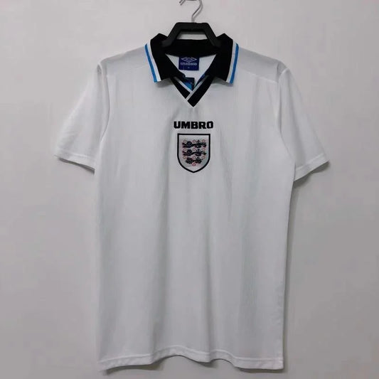 1996 Retro England Home Soccer Jersey 1:1
