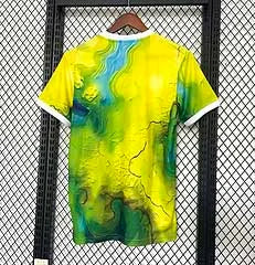 2025/2026 Real Madrid Special Edition Yellow And Green Football Shirt 1:1