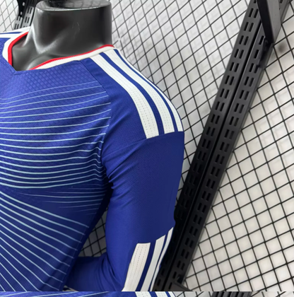 2026 Long Sleeve Player Version Japan Home Football Jersey 1:1