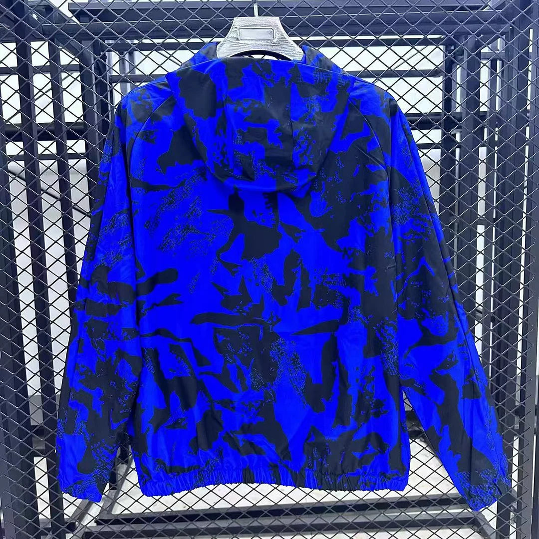 2025/2026 Barcelona Windbreaker Blue and Black Jersey 1:1