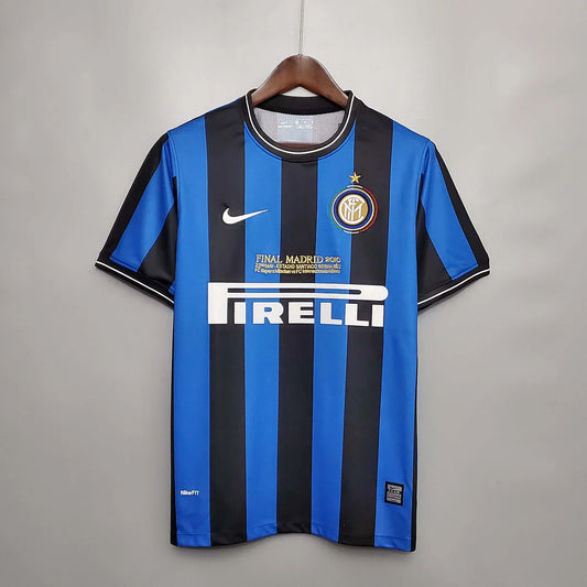 2009/2010 Retro Internazionale Milan Home Football Jersey 1:1