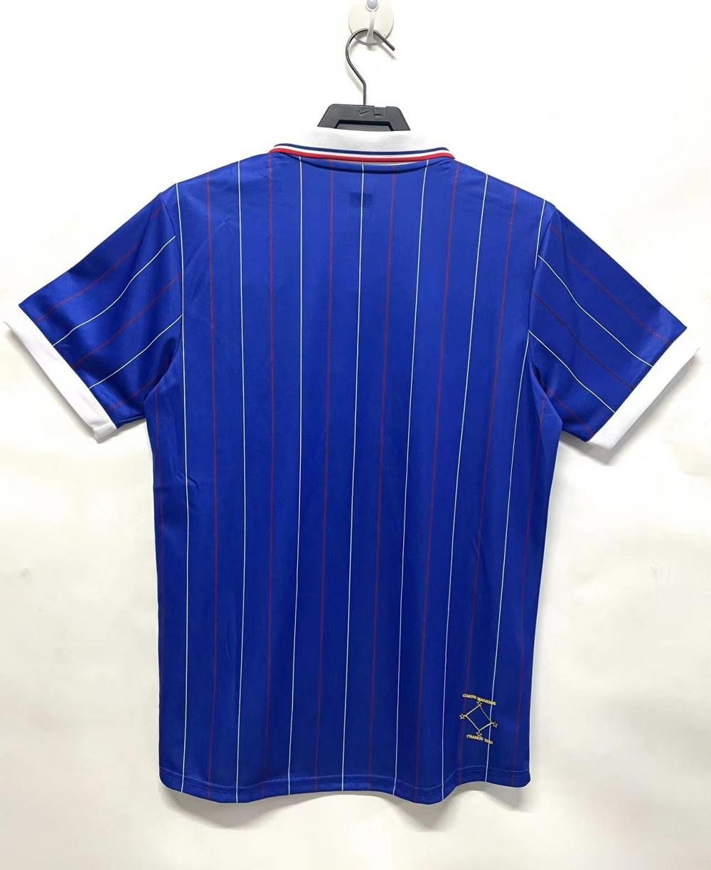 1982 Retro France Home Football Shirt 1:1