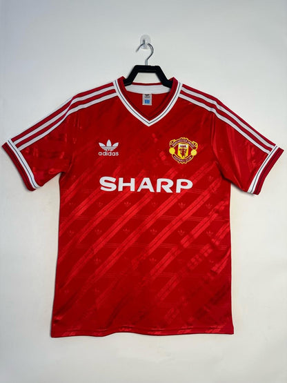 1986/1988 Retro Manchester United Home Football Shirt 1:1