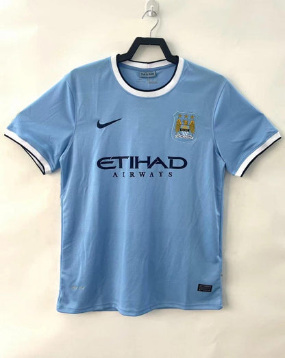 2013-2014 Retro Manchester City Home Football Shirt 1:1