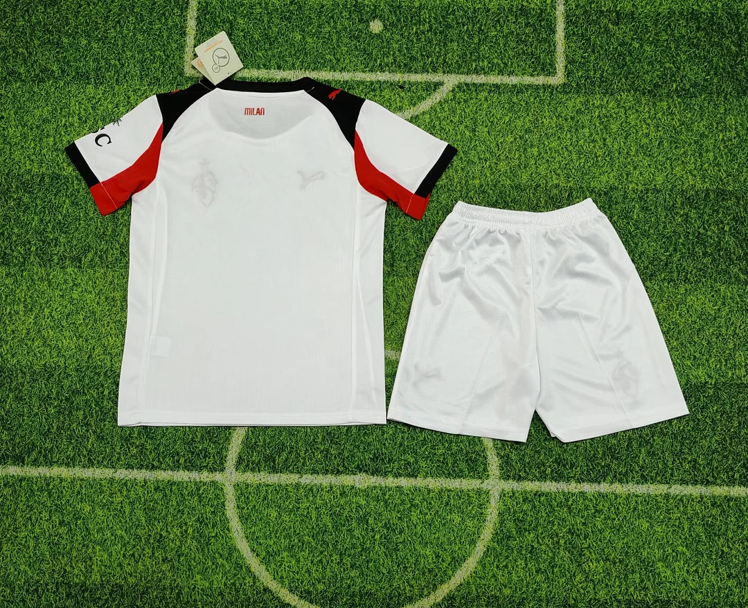 2025/2026 AC Milan Away Football Shirt 1:1 Kids Size
