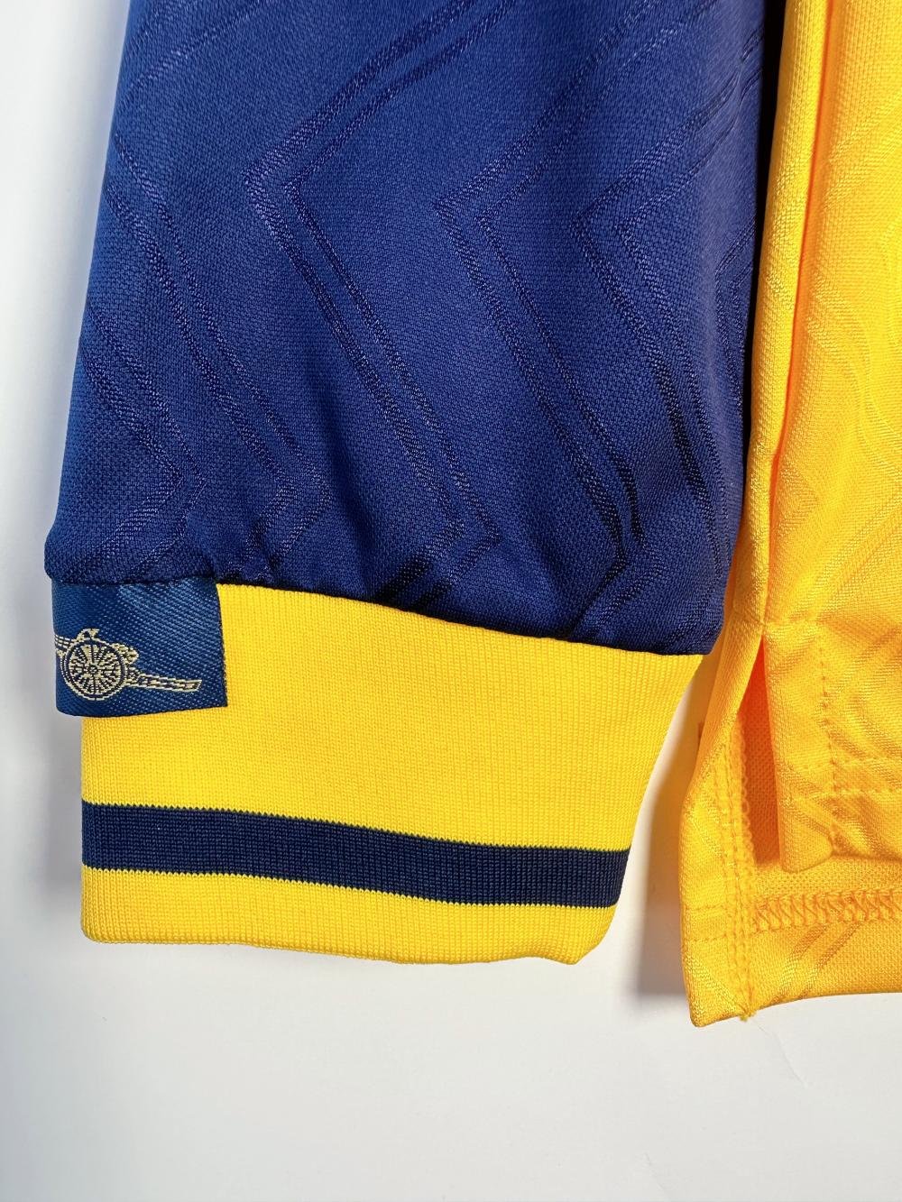 1996-1997 Retro Long Sleeve Arsenal Away Football Shirt 1:1