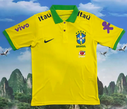 2025/2026 Brazil Special Edition PO Yellow 32 Football Shirt 1:1