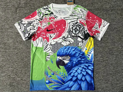 2025/2026 Brazil Parrot blue and red Football Shirt 1:1