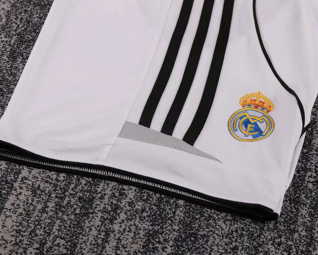 2006-2007 Retro Real Madrid Home Football Shirt 1:1 Kids Size