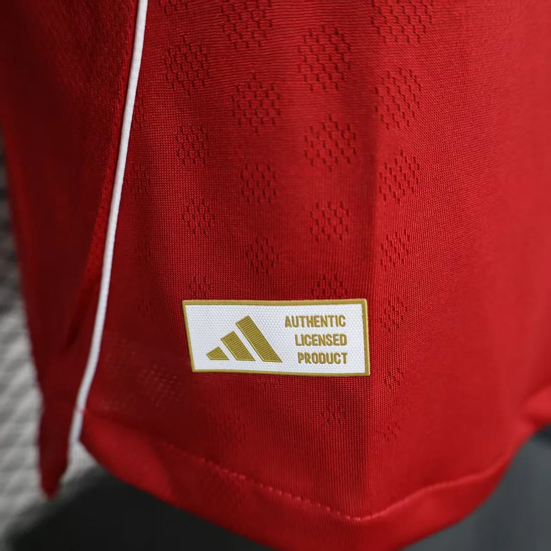 2025/2026 Long Sleeve Liverpool Home Player Version Football Shirt 1:1