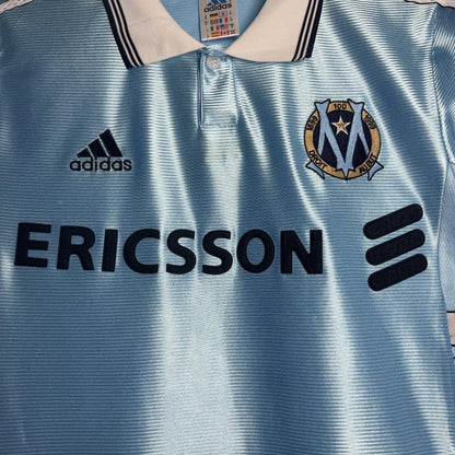 1998-1999 Retro Olympique de Marseille Away Football Jersey 1:1