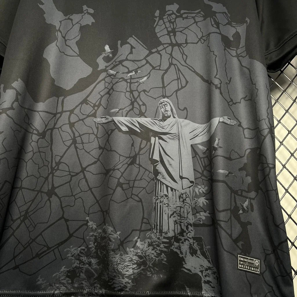 2024/2025 Brazil Special Edition Jesus Black Soccer Jersey 1:1