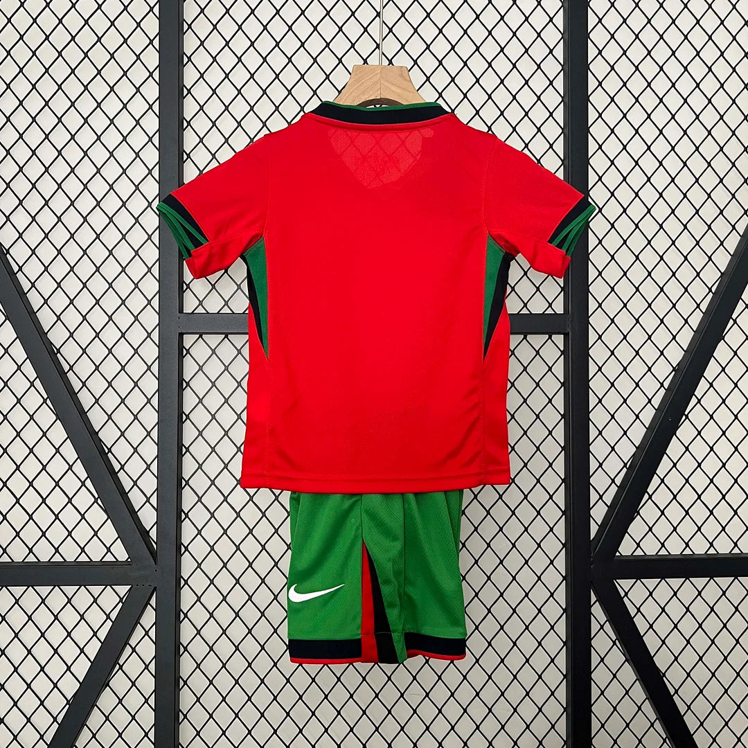 2024 Portugal Home Football Shirt 1:1 Kids Size