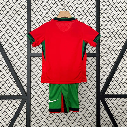 2024 Portugal Home Football Shirt 1:1 Kids Size