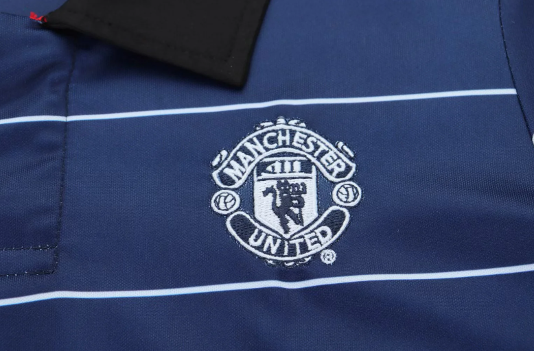 1999/2000 Retro Manchester United Away Football Jersey 1:1 Kids Size