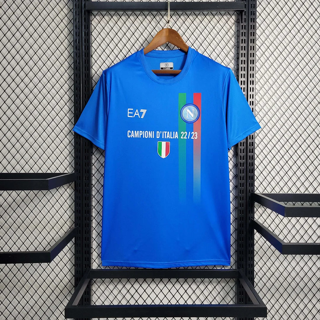 2023/2024 Napoli Soccer Commemorative Edition Blue Jersey 1:1