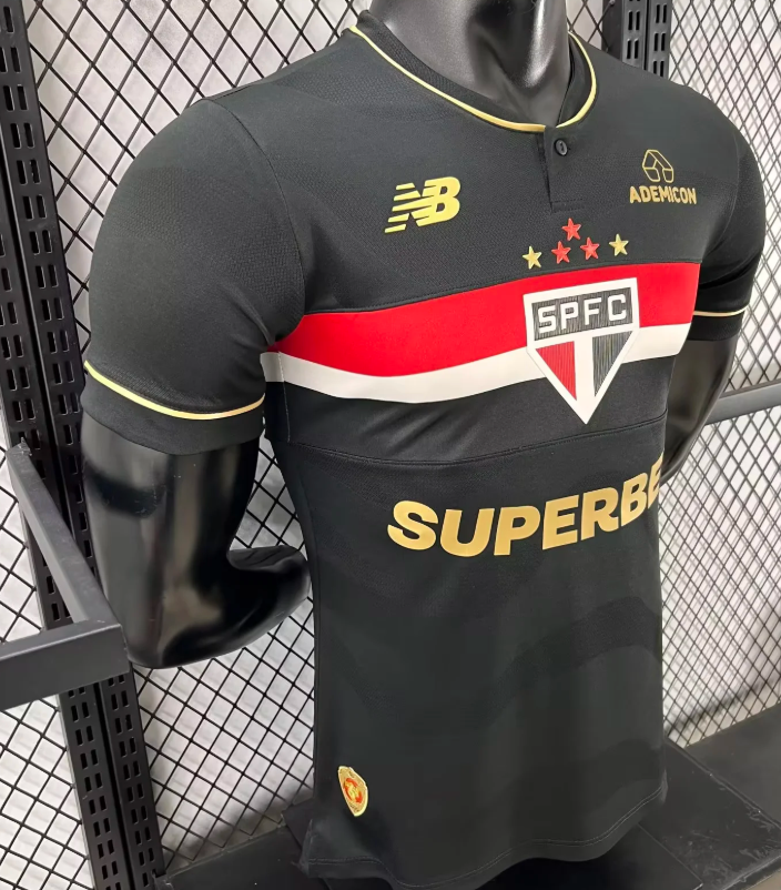 2025/2026 Player Version S?o Paulo Away Football Jersey 1:1