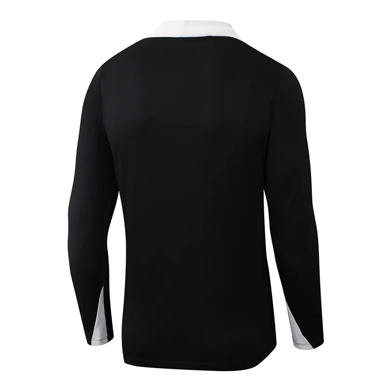 2025/2026 Chelsea Half-Pull Training Suit Black Football Shirt 1:1 Set