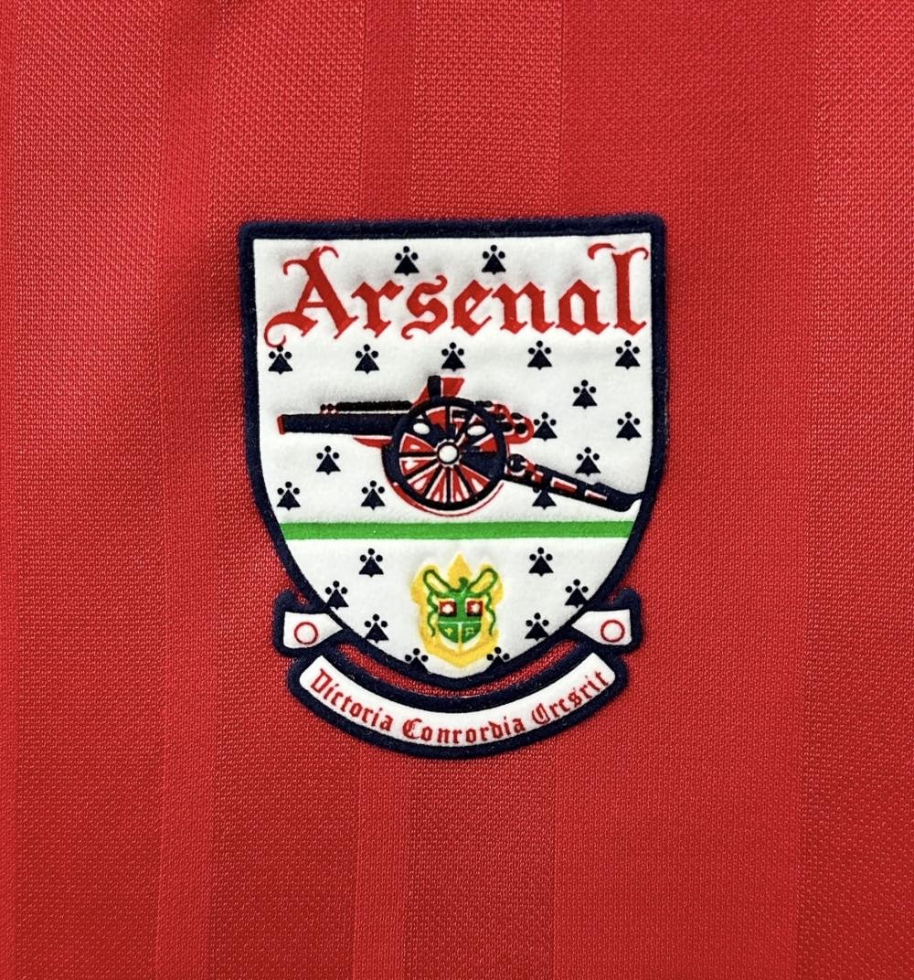 1992/1993 Retro Long Sleeve Arsenal Home Football Shirt 1:1