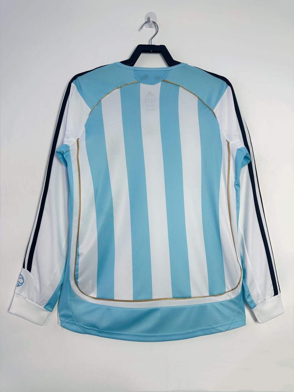 2006 Retro Long Sleeve Argentina National Team Home Jersey 1:1