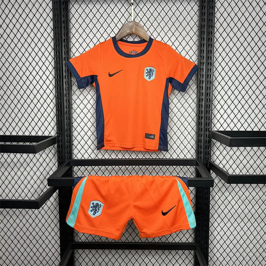 2024-2025 Netherlands Home Football Shirt 1:1 Kids Size