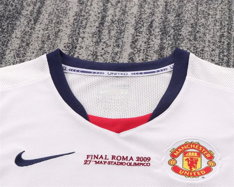 2008/2009 Retro Manchester United Away Football Shirt 1:1 Kids Size