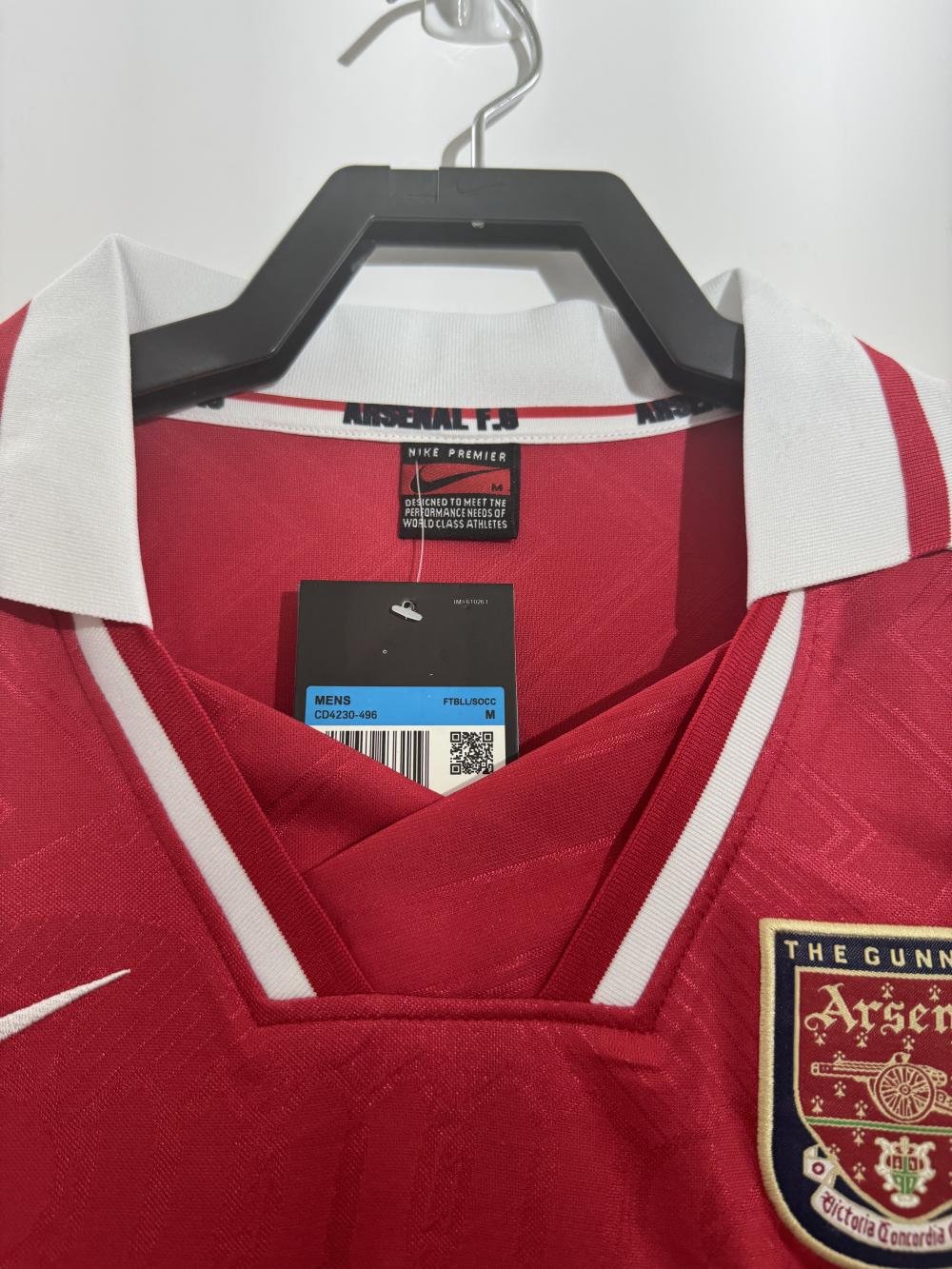 1996-1997 Retro Arsenal Home Football Shirt 1:1