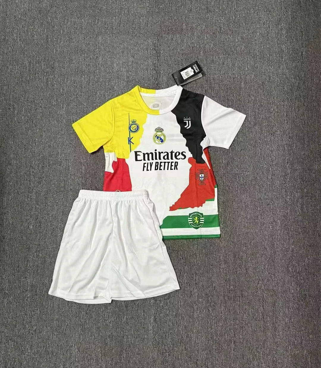 2025/2026 Ronaldo Commemorative Edition Football Jersey 1:1 Kids Size