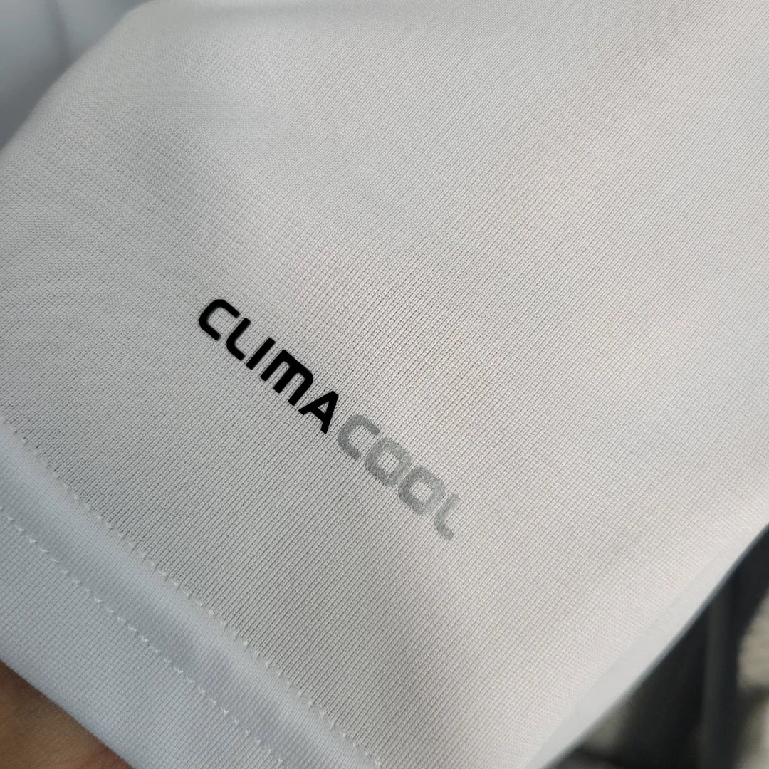 2009/2010 Retro Long Sleeve Real Madrid Home Soccer Jersey 1:1