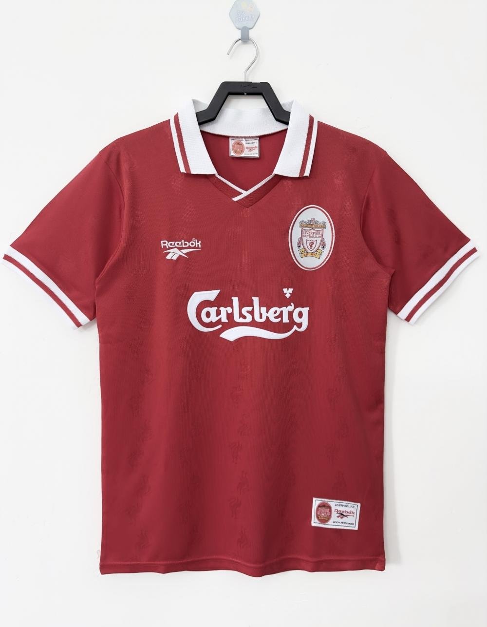 1996/1997 Retro Liverpool Home Football Jersey 1:1