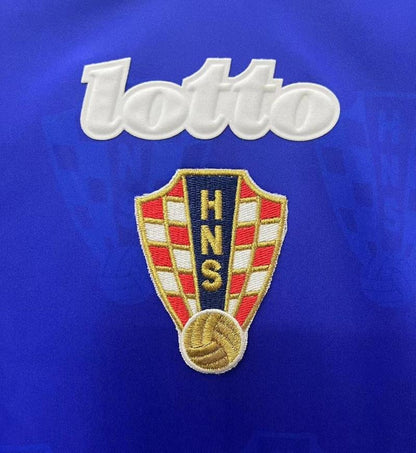 1998 Retro Croatia National Team Away Football Shirt 1:1
