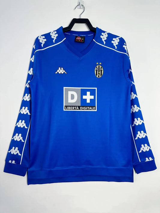 1999/2000 Retro Long Sleeve Juventus Away Soccer Jersey 1:1