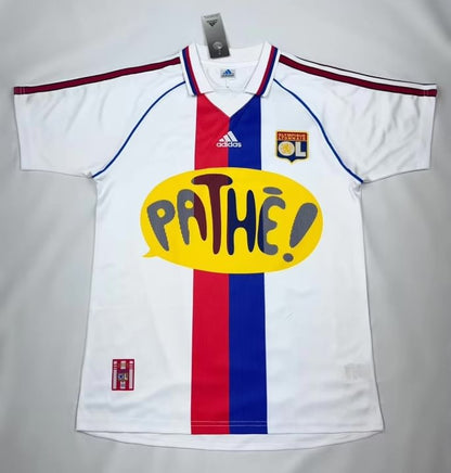 2000-2001 Retro Lyonnais Home Football Shirt 1:1