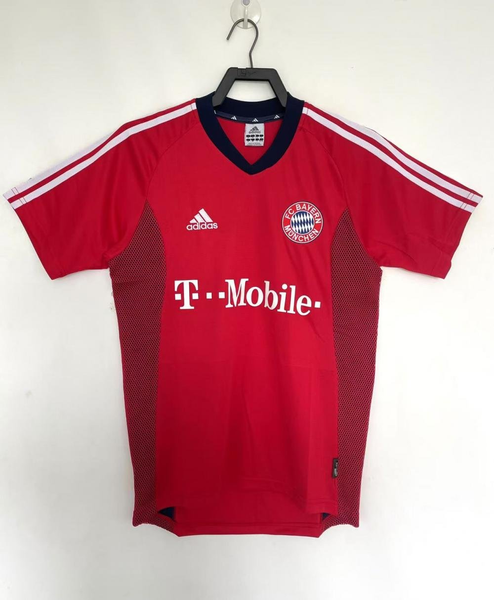2002/2003 Retro Bayern Munich Home Football Jersey 1:1