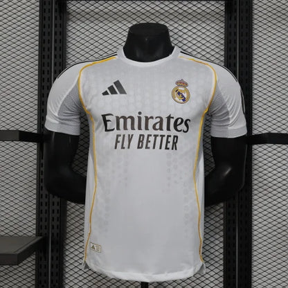 2025/2026 Player Version Real Madrid Home Football Jersey 1:1