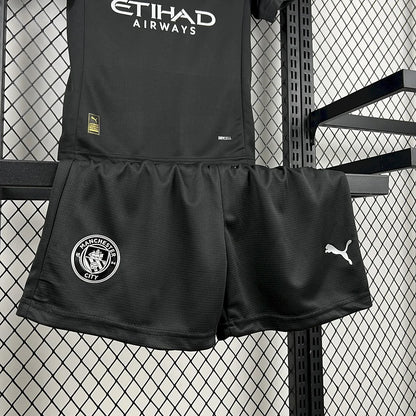 2025/2026 Manchester City Away Football Jersey 1:1 Kids Size