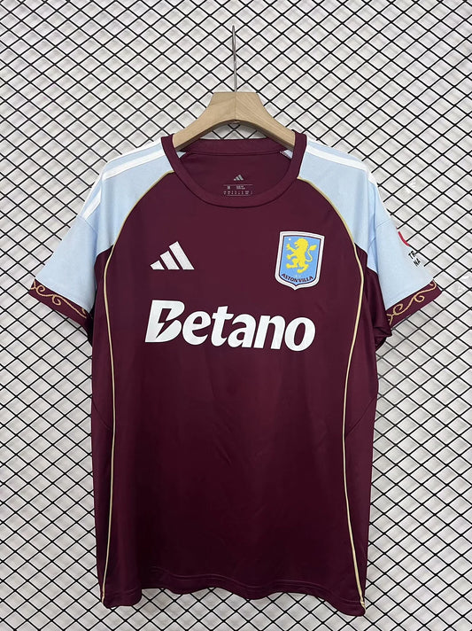 2025/2026 Aston Villa Home Football Shirt 1:1