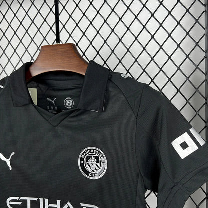 2025/2026 Manchester City Away Football Jersey 1:1 Kids Size