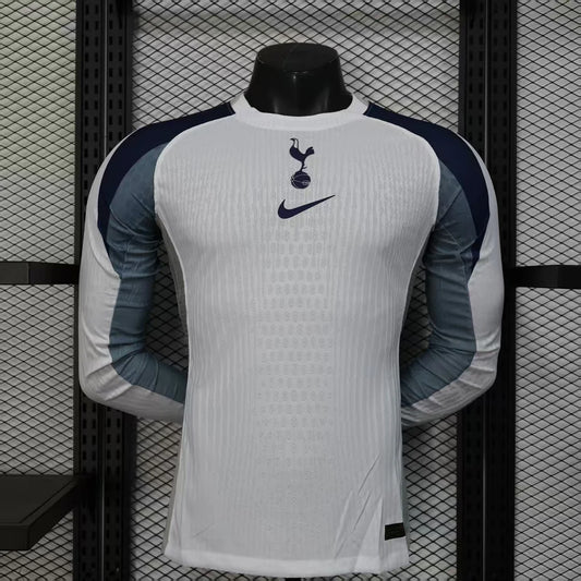 2025/2026 Long Sleeve Tottenham Home Player Version Football Shirt 1:1