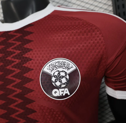 2026 Player Version Qatar National Team Home Football Shirt 1:1