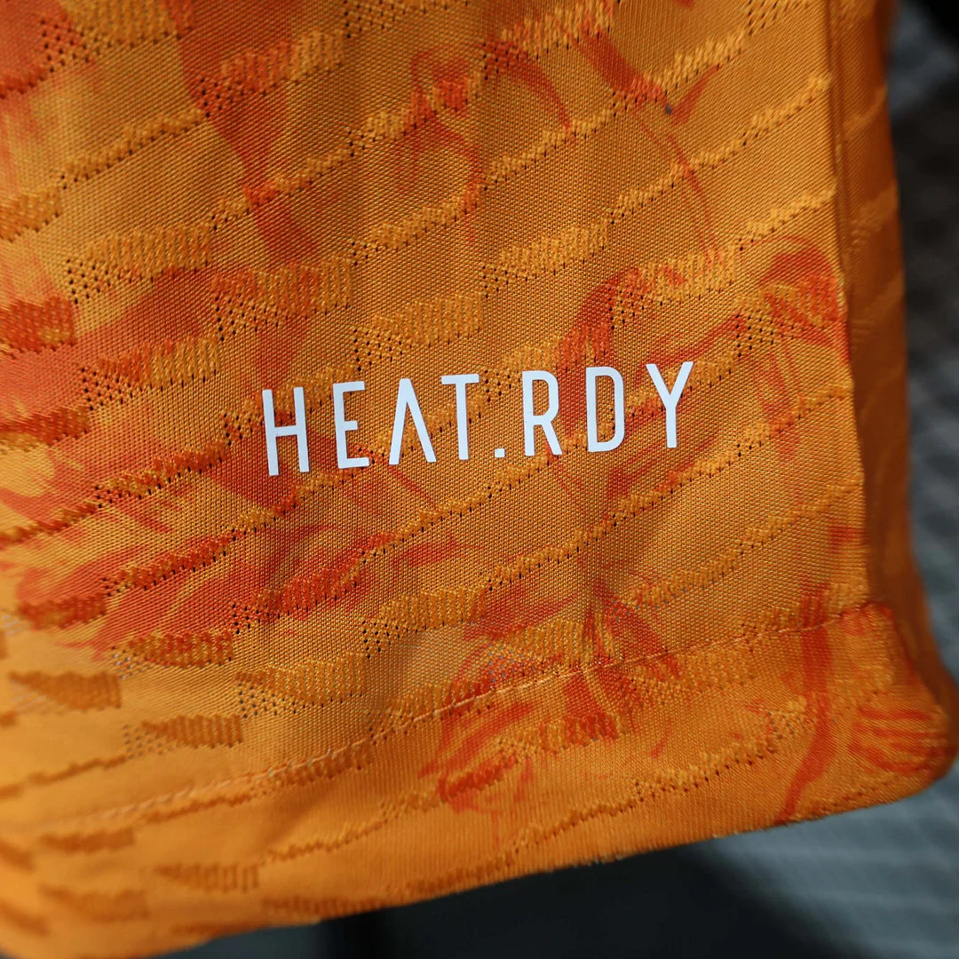 2024/2025 Player Version Real Madrid Y-3 Special Edition Orange Football Shirt 1:1