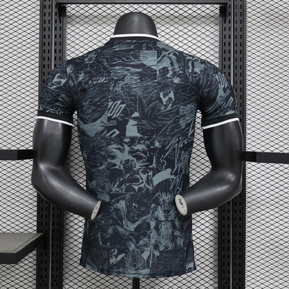 2025/2026 Player Version Japan White Saiyan Black Football Jersey 1:1