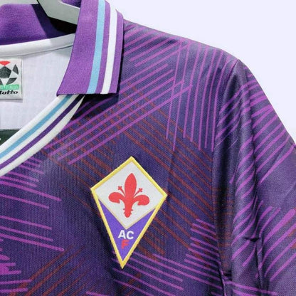 1992/1993 Retro Fiorentina Home Soccer Jersey 1:1